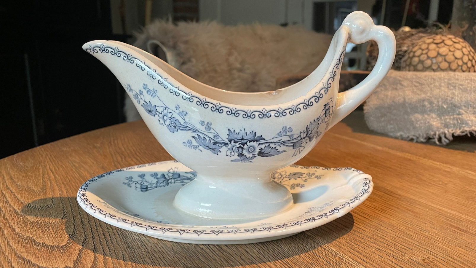 Antieke sauskom van Regour ( Bertha ), Ophalen of Verzenden
