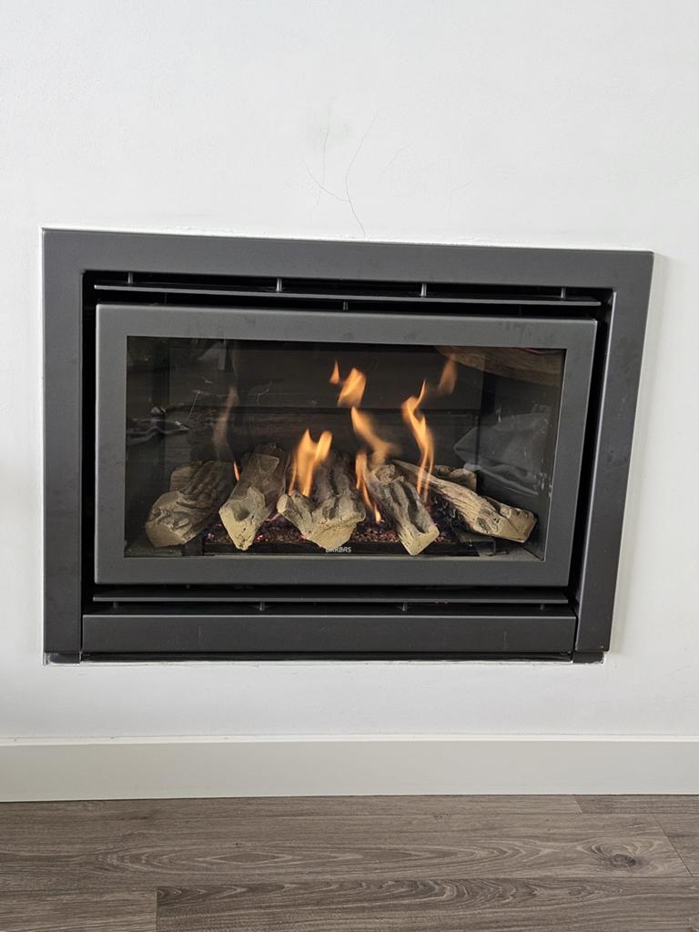 Barbas gashaard — inbouw, Huis en Inrichting, Ophalen, Gebruikt, Inbouwhaard, Gashaard