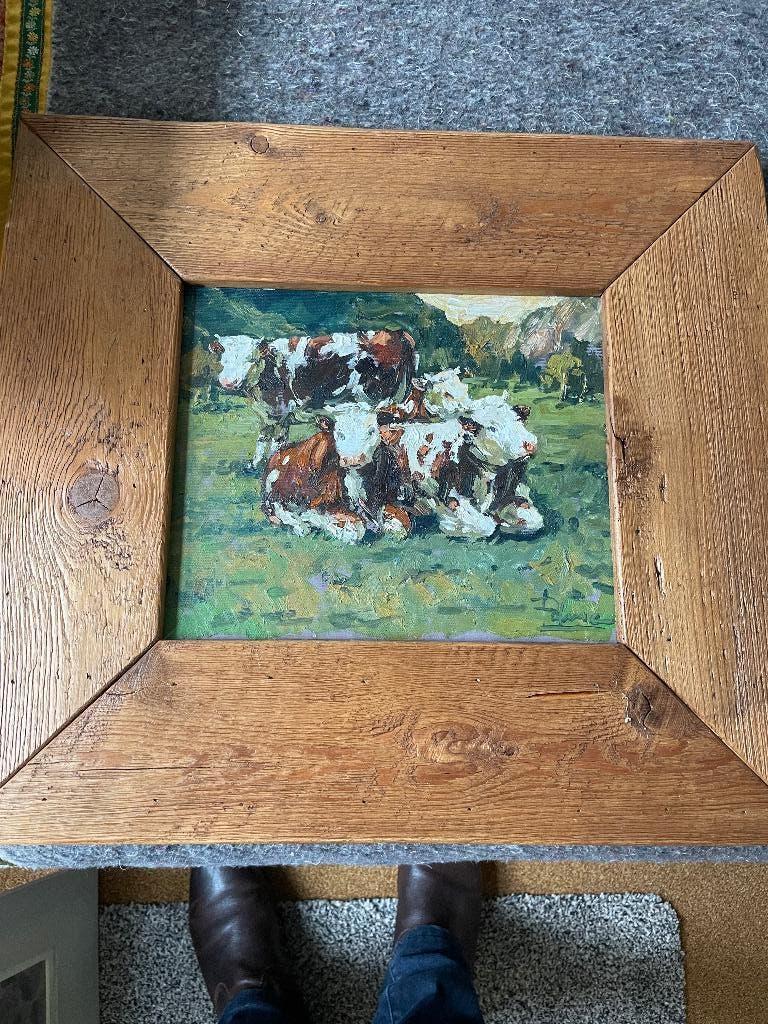Veeschilderij, Antiek en Kunst, Ophalen of Verzenden