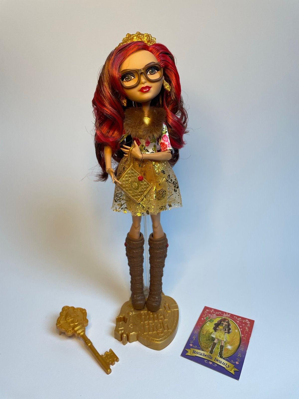 Ever After High Rosabella Beauty First Chapter, Verzamelen, Poppen, Ophalen of Verzenden, Zo goed als nieuw, Pop