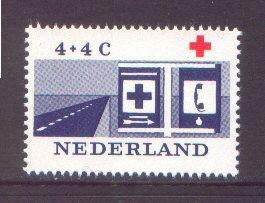 Nederland 1963 795 Rode Kruis 4c, Postfris, Postzegels en Munten, Postzegels | Nederland, Ophalen of Verzenden, Na 1940, Postfris