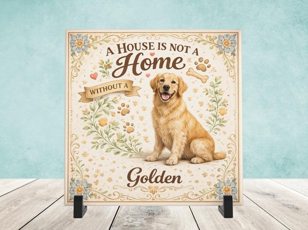A House is not a Home Without a Golden - Tegel, Verzenden, Nieuw