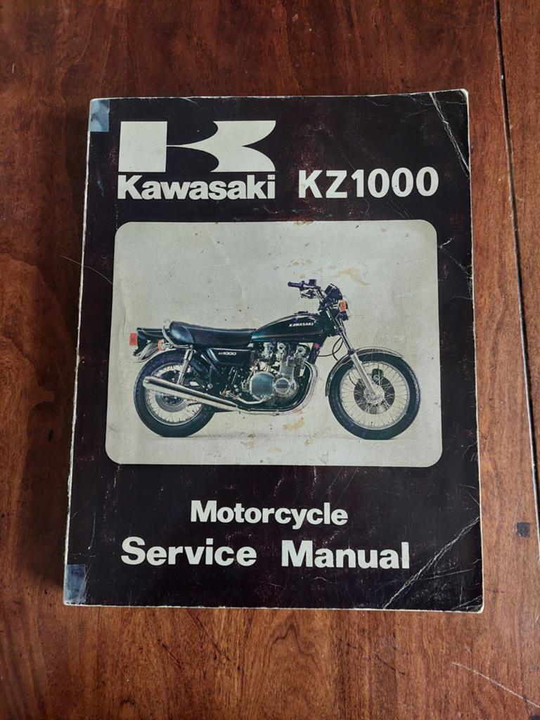Kawasaki KZ1000 Motorfiets Servicehandleiding (1977-1979), Ophalen of Verzenden
