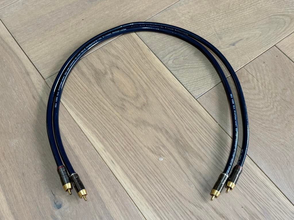 Siltech New York rca, Ophalen of Verzenden, Gebruikt, Minder dan 2 meter, Interlink-kabel