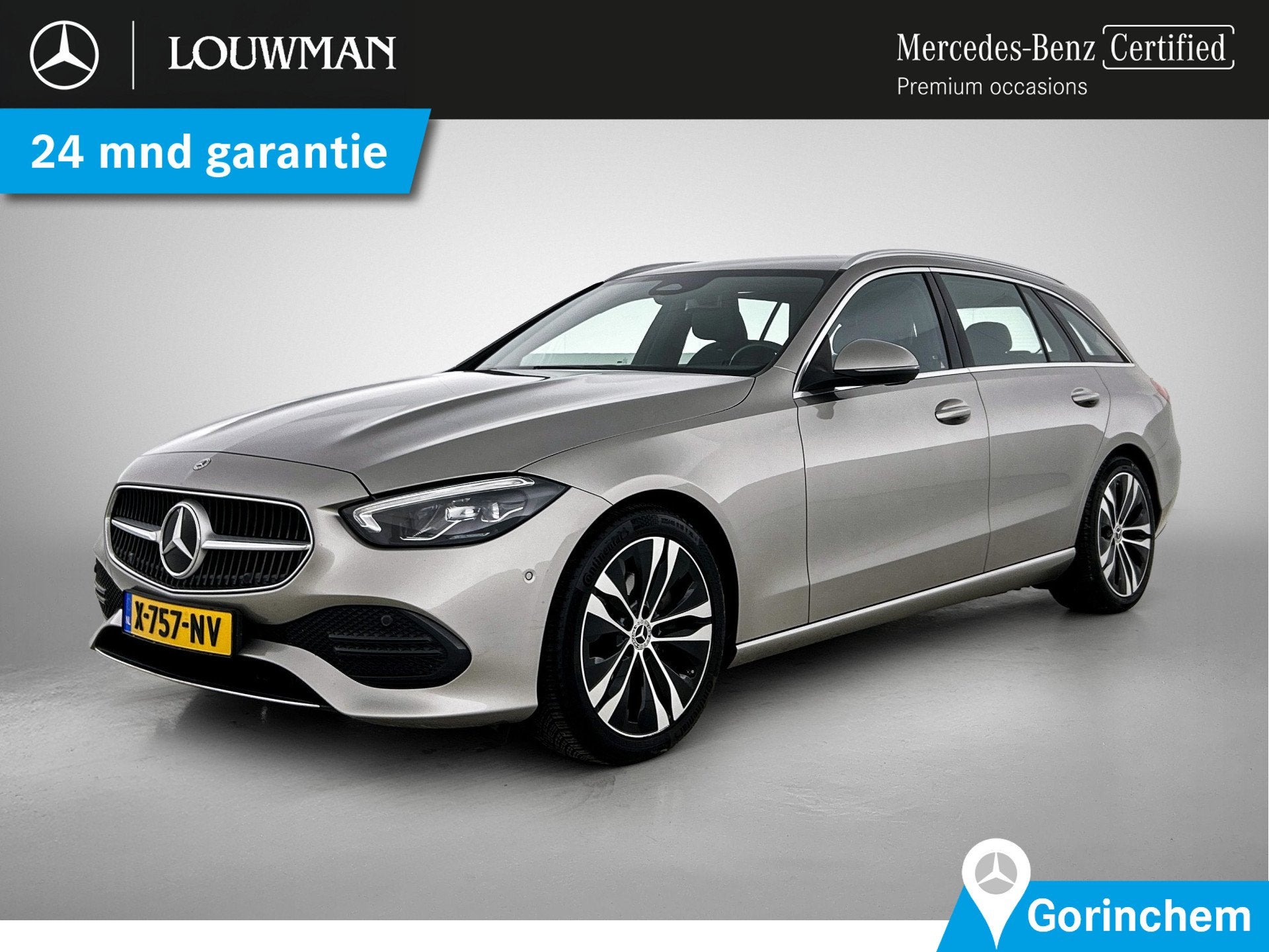 Mercedes-Benz C-Klasse Estate 180 Luxury Line Trekhaak | Ala, Automaat, 12 maanden, Leder en Stof, Origineel Nederlands