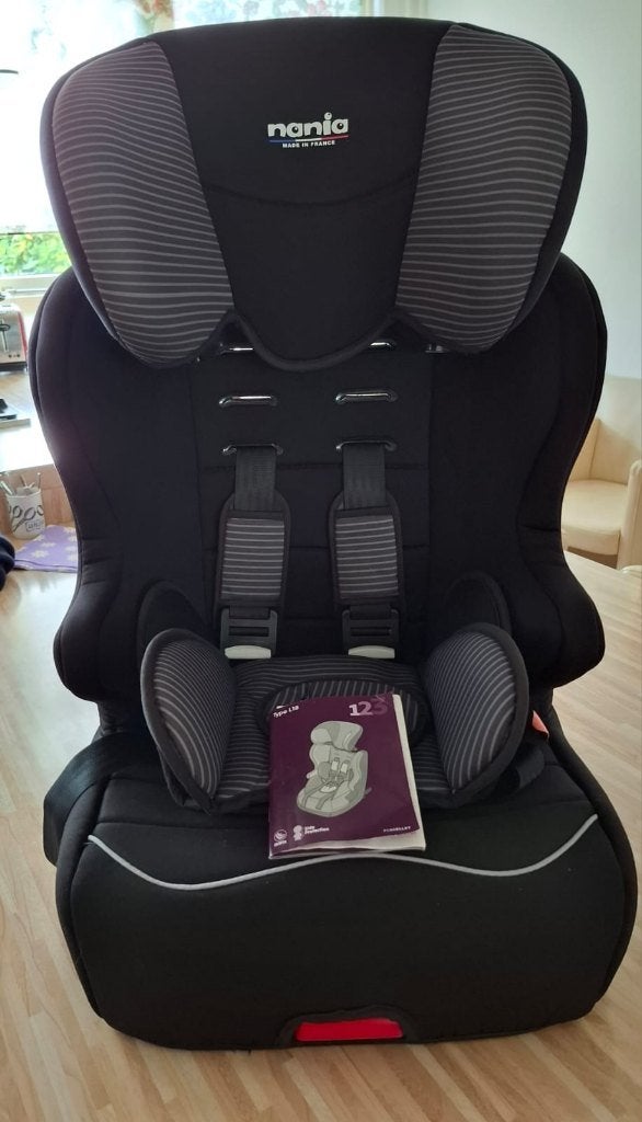 Nania autostoel 9-36 kg met Isofix en zijbescherming, Kinderen en Baby's, Autostoeltjes, Verstelbare rugleuning, Zo goed als nieuw