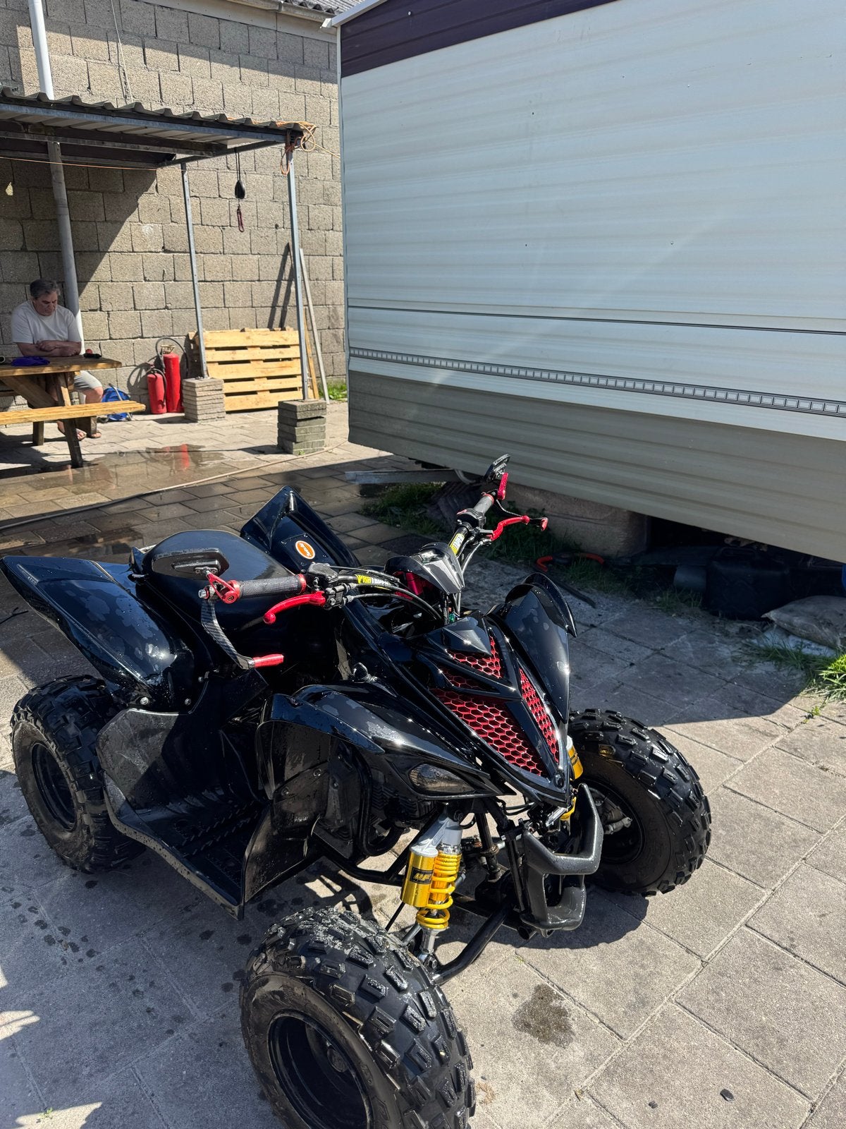 Yamaha raptor 90 cc nette staat 2017! Automaat, Motoren, Quads en Trikes, 1 cilinder, 12 t/m 35 kW