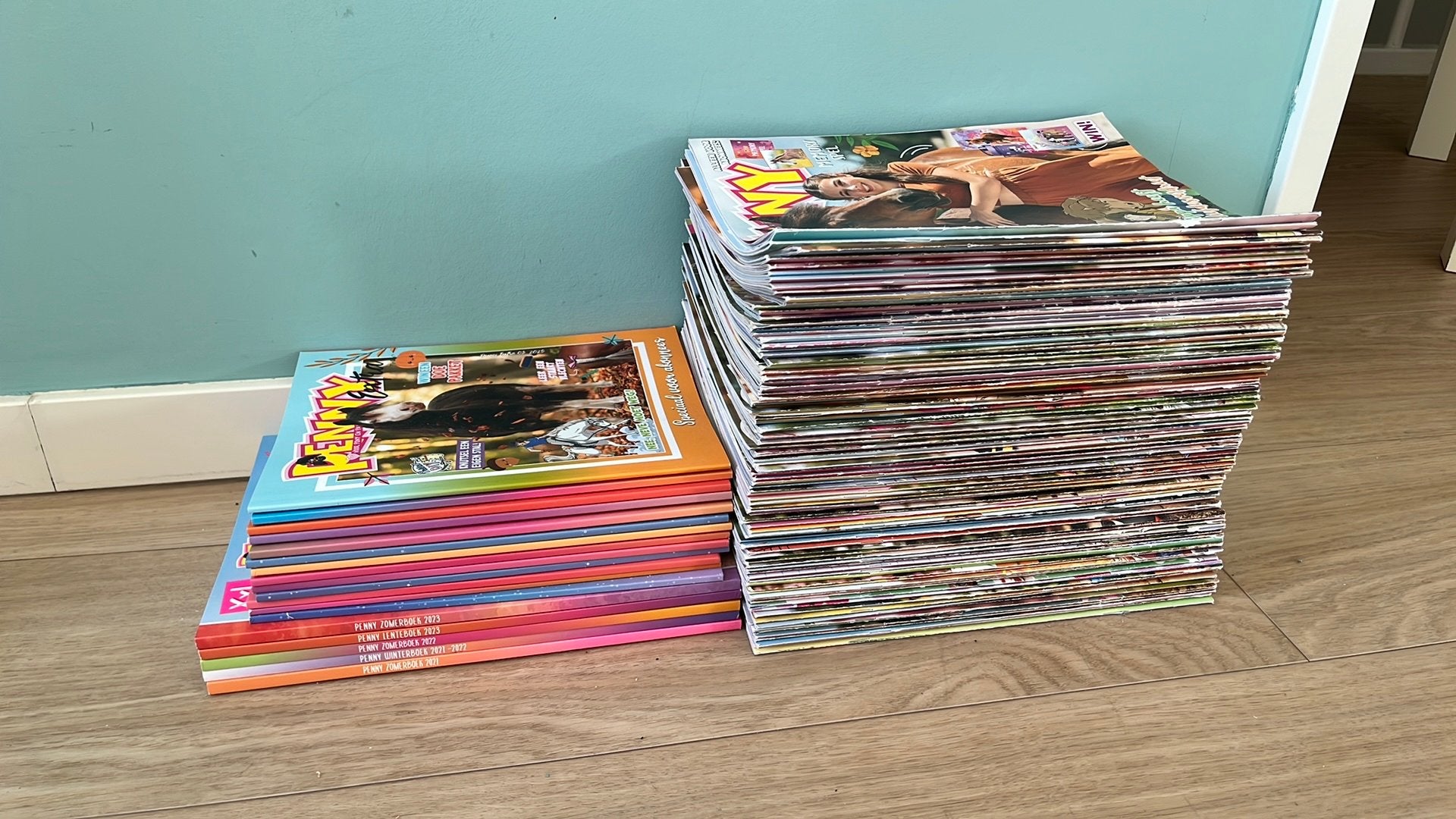 Grote stapel Penny-tijdschriften!, Ophalen, Gelezen, Overige typen