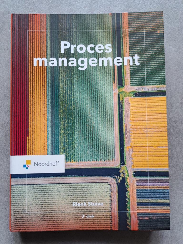 HBO Bedrijfskunde Studieboek - Proces Management, Boeken, Rienk Stuive, Zo goed als nieuw, Gamma, HBO