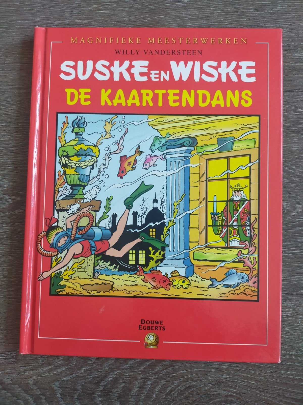 Suske en Wiske - De Kaartendans (Magnifieke Meesterwerken), Willy Vandersteen, Eén stripboek, Ophalen of Verzenden, Zo goed als nieuw