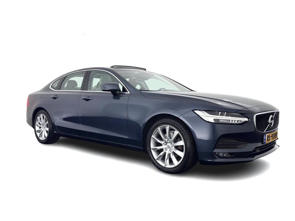 Volvo S90 2.0 D4 Momentum Aut. *PANO | LEATHER | FULL-LED |, Auto's, Volvo, Bedrijf, Te koop, S90, 360° camera, ABS, Achteruitrijcamera