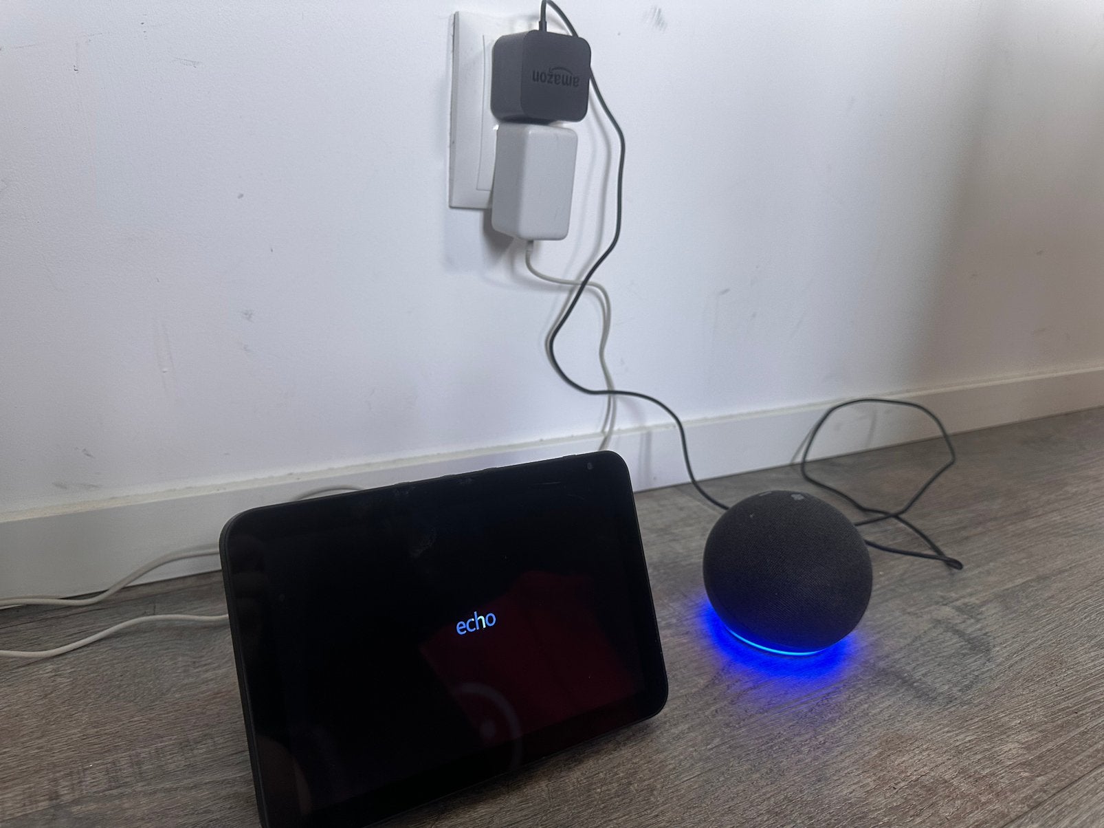 Amazon Alexa Echo Show 8 & Echo Dot 4, Audio, Tv en Foto, Luidsprekers, Zo goed als nieuw, Overige typen, Minder dan 60 watt, Overige merken