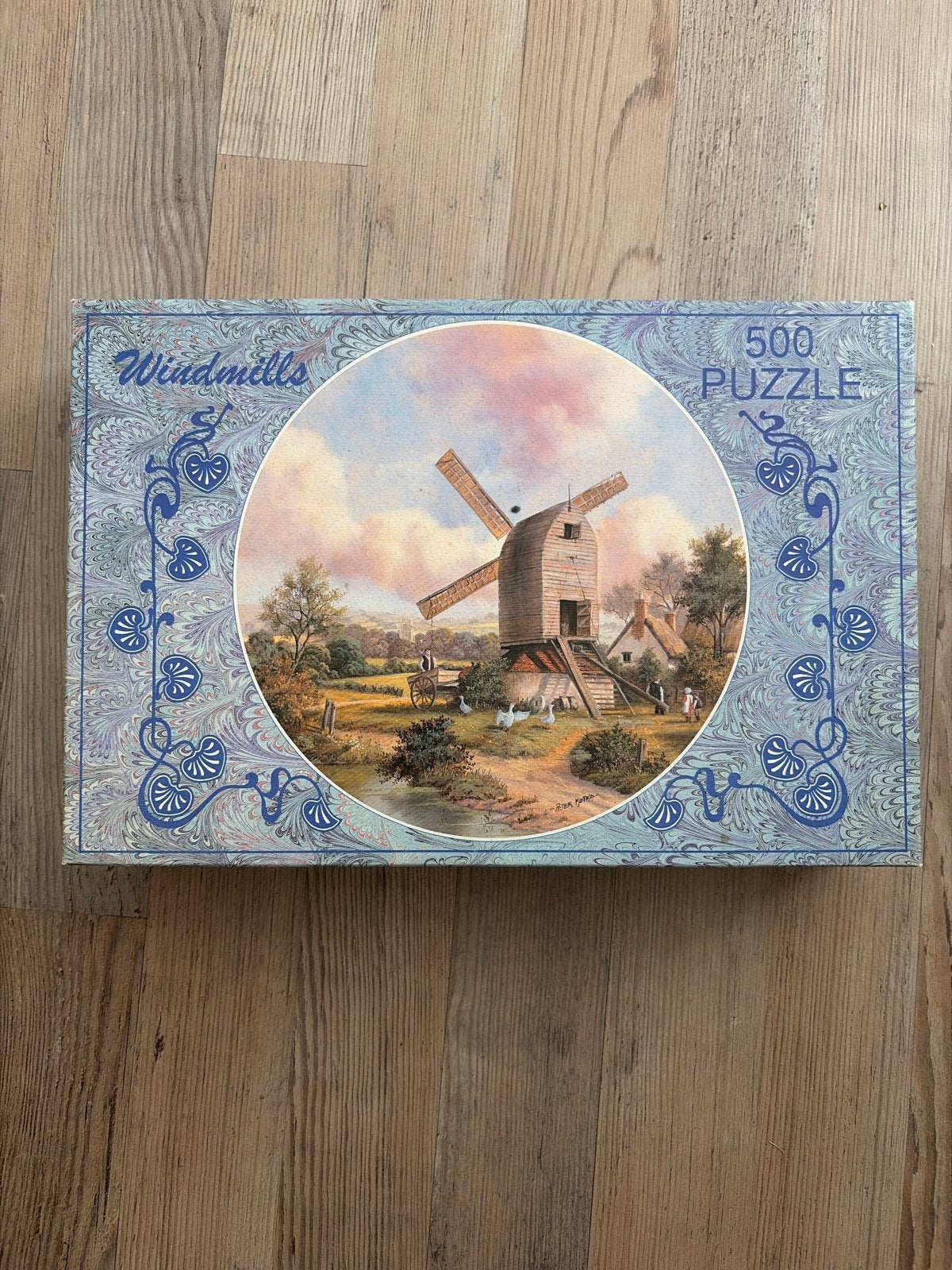 Windmills 500 Stukjes Legpuzzel, Ophalen, 500 t/m 1500 stukjes, Zo goed als nieuw, Legpuzzel