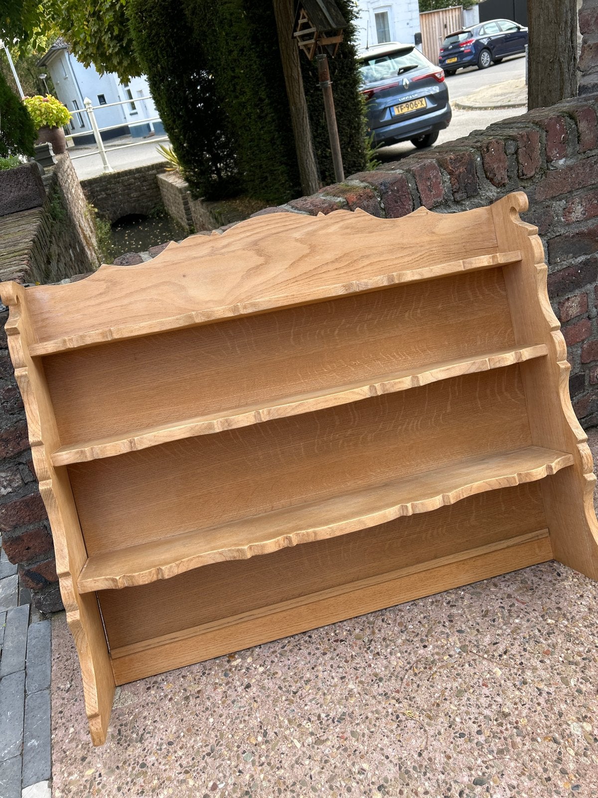 Houten Keukenrek met 3 Planken - 100x85 cm, Ophalen, Gebruikt