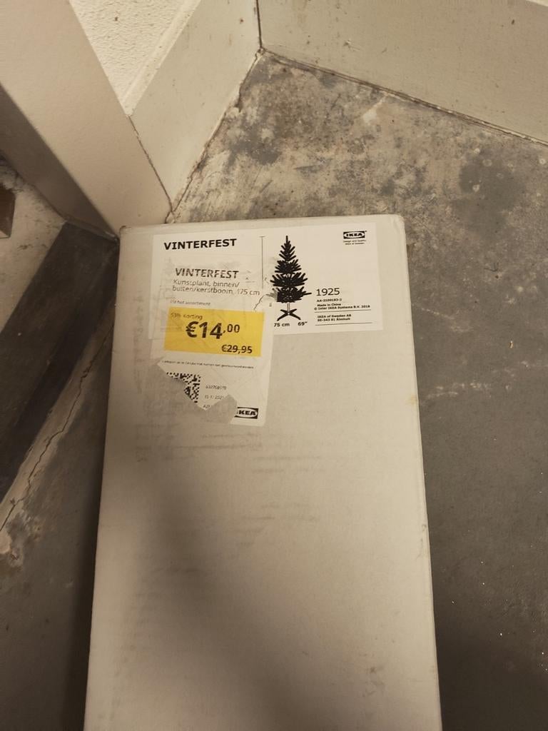 Ikea Kunst kerstboom, Ophalen, Zo goed als nieuw