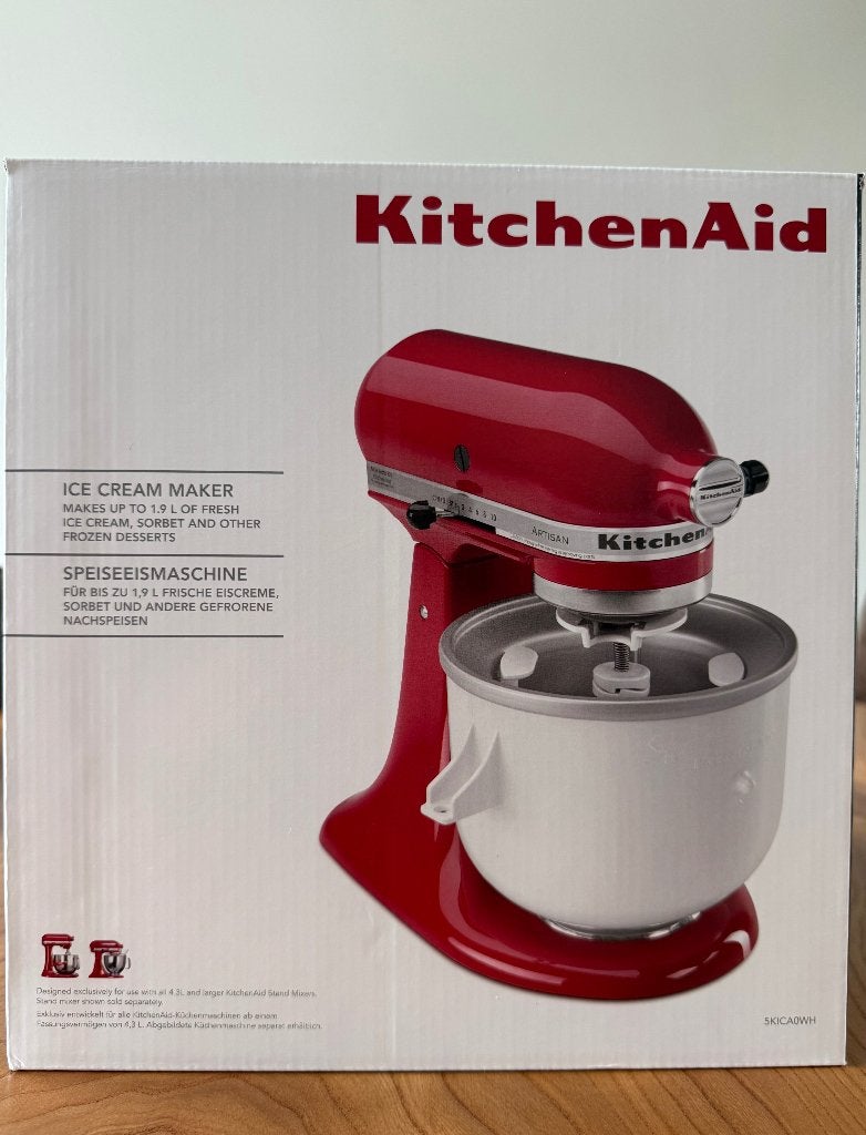 KitchenAid roomijsmaker (accessoire/nieuw), Ophalen, Nieuw
