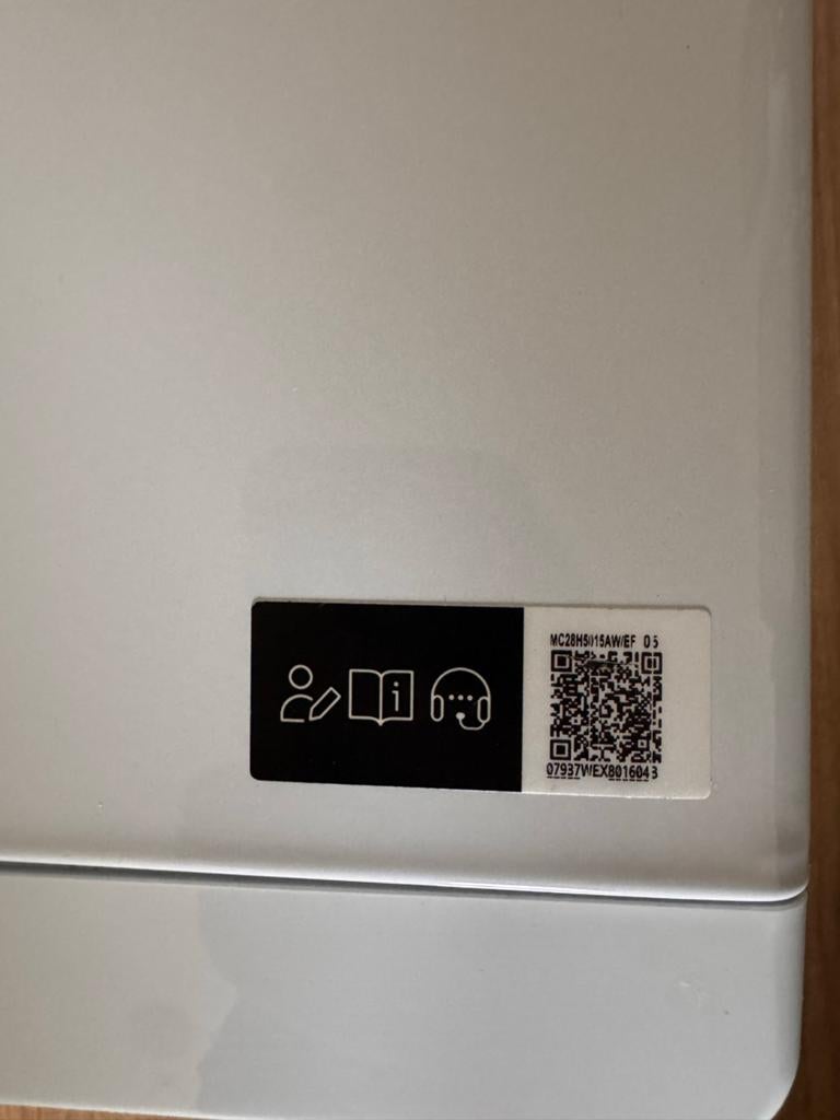 Samsung Smart Oven Combimagnetron MC28H5115AW/EF (Gebruikt), Witgoed en Apparatuur, Magnetrons, Gebruikt, Vrijstaand, Combimagnetron