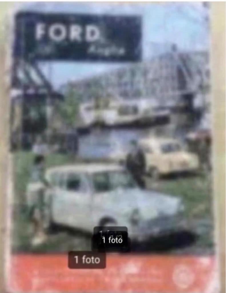 Ford Anglia handwerkboek ANWB door Han Bouvrie, Auto diversen, Ophalen of Verzenden