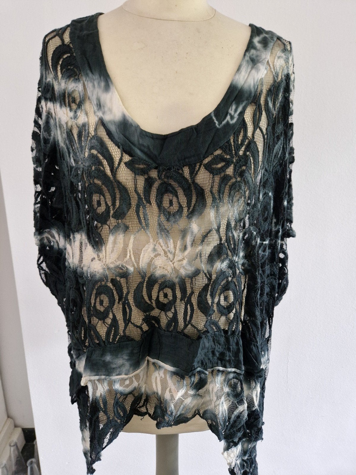 Magna doorschijnende tuniek, Kleding | Dames, Grote Maten, Magna, Ophalen of Verzenden, Meerkleurig