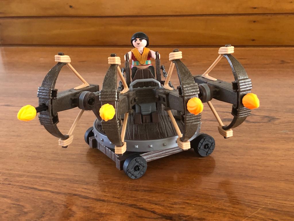 Playmobil Eret met viervoudige ballista, Ophalen of Verzenden, Zo goed als nieuw