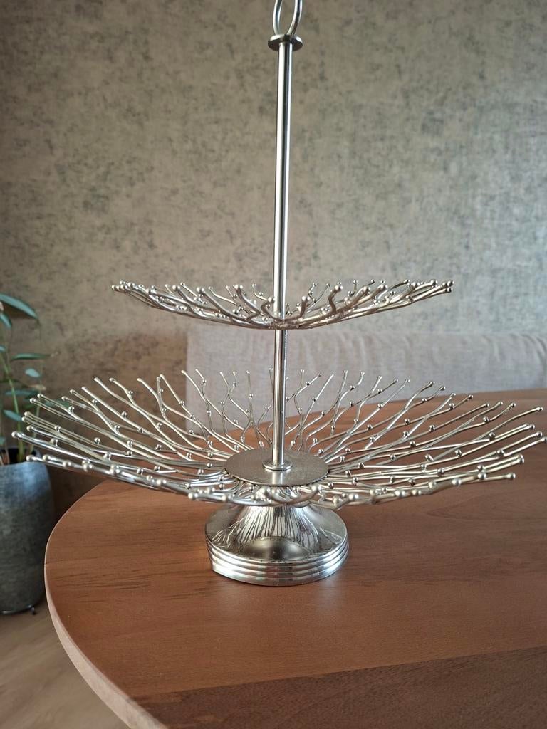 Etagere/fruitschaal, Ophalen