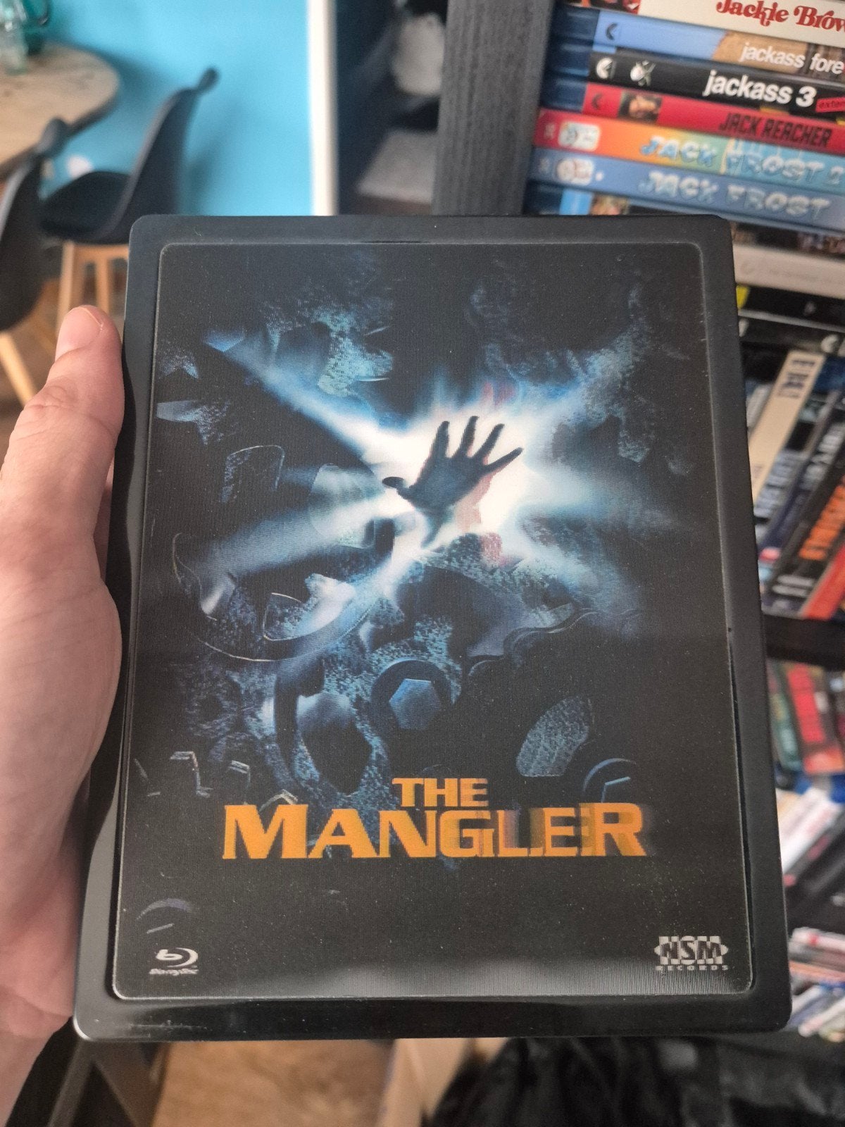 The Mangler Stephen King Robert Englund Steelbook OOP horror, Ophalen of Verzenden, Zo goed als nieuw, Horror