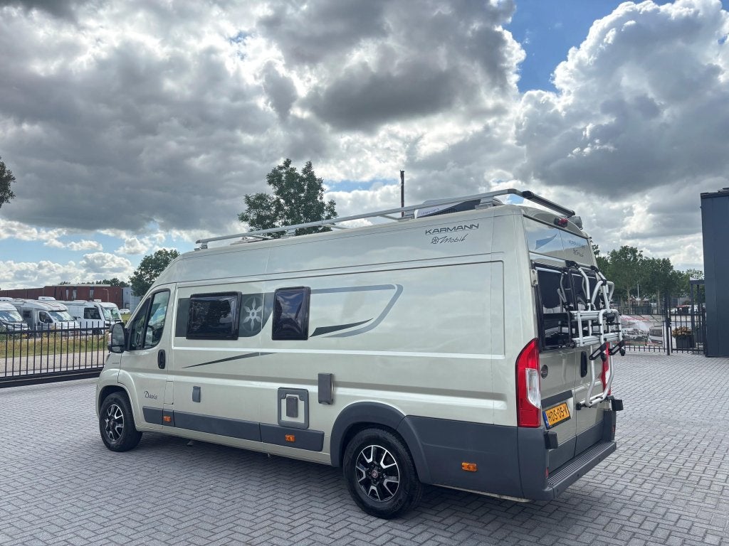 Karmann Davis 620 Enkele-bedden/Automaat/Euro-6/2018/2xAirco, Caravans en Kamperen, Automaat, Buscamper of Camperbus, Fiat, 6 tot 7 meter