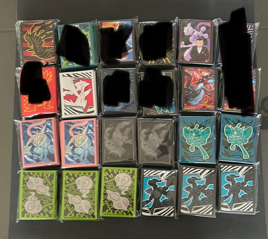 Pokemon elite trainer box sleeves, Ophalen of Verzenden, Zo goed als nieuw, Sleeves of Kaarthoesjes