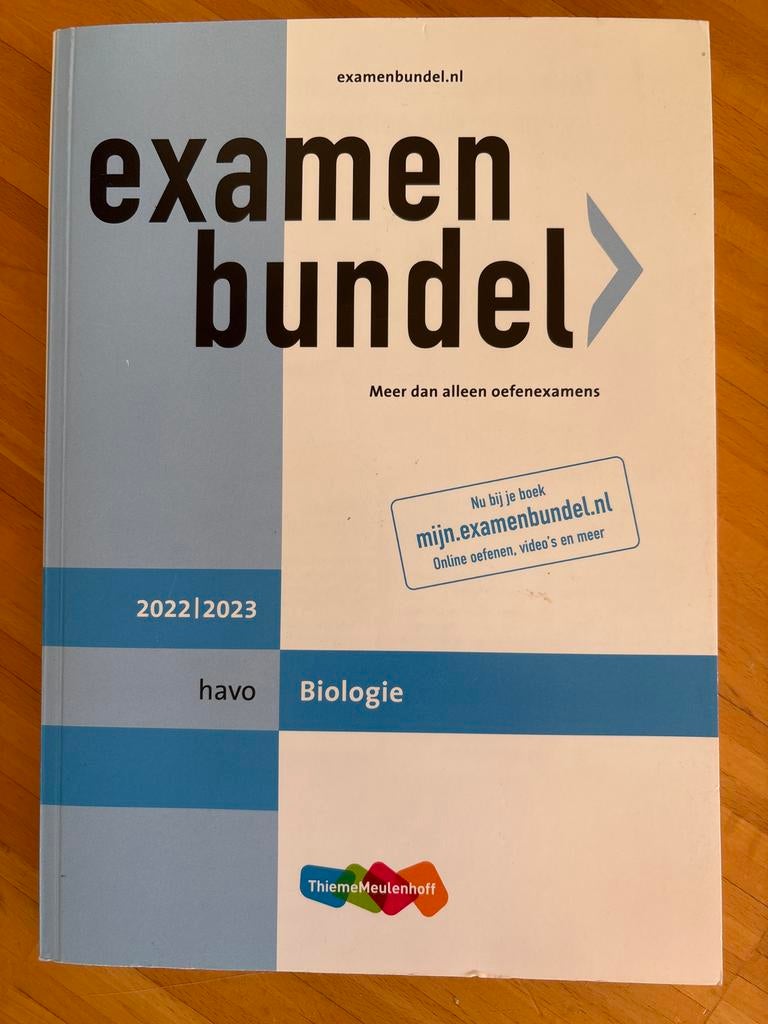 Examenbundel Biologie HAVO 2022/2023, Boeken, Ophalen, Nieuw, HAVO, Biologie