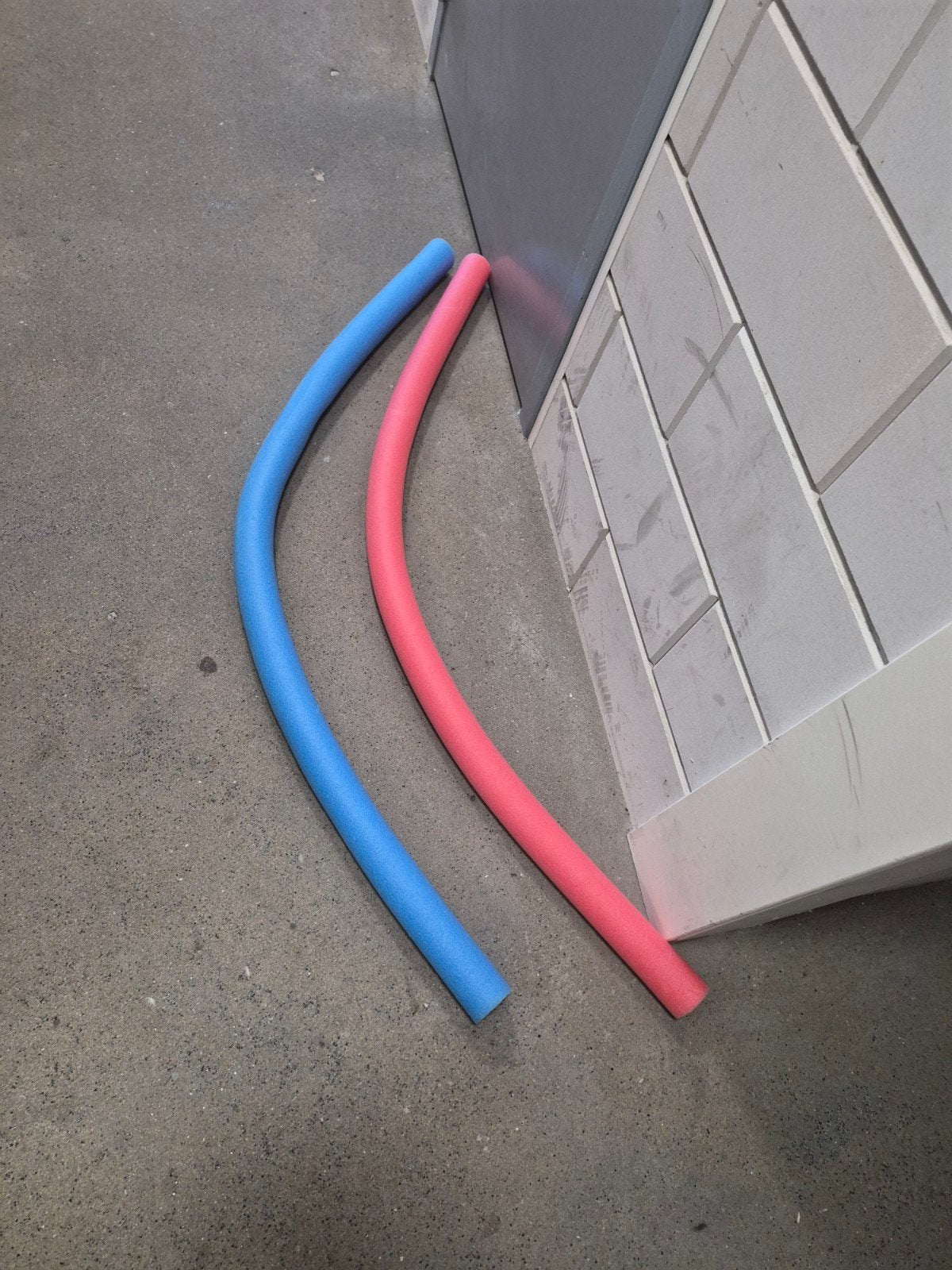 Pool noodles 150 cm blauw en rood, Ophalen