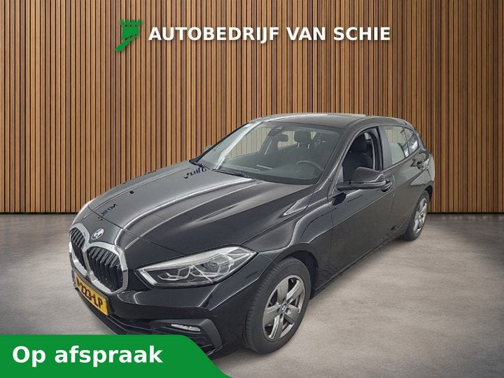 BMW 1-serie 118i Business Edition 1e-Eig. & Dealer-Onderh BO, Auto's, Gebruikt, Zwart, Origineel Nederlands, Bedrijf