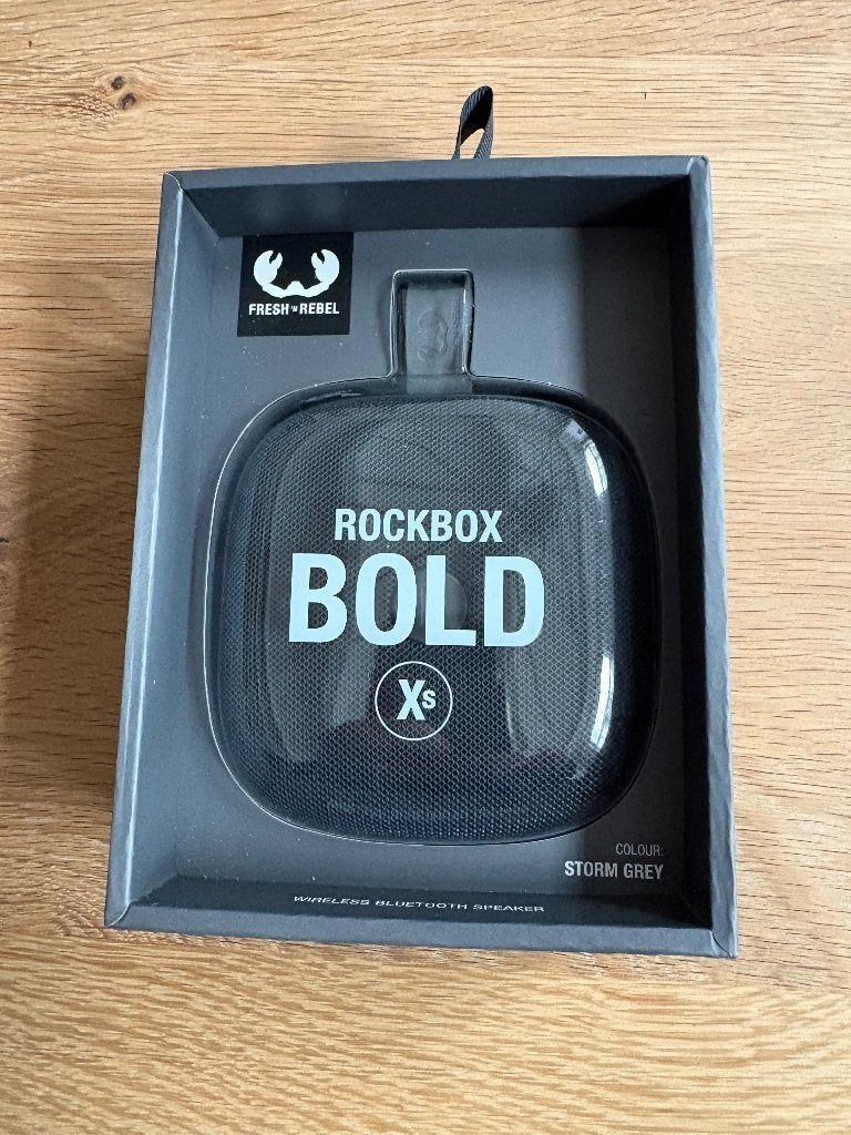Fresh 'n Rebel RockBox Bold  XS luidspreker met Bluetooth, Overige merken, Bluetooth, Overige typen, Ophalen of Verzenden