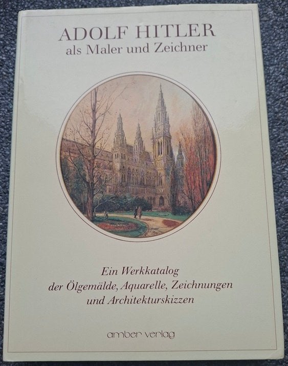 AH als maler und Zeichner ( zeldzaam boek! ), Ophalen of Verzenden, Landmacht, Duitsland, Boek of Tijdschrift