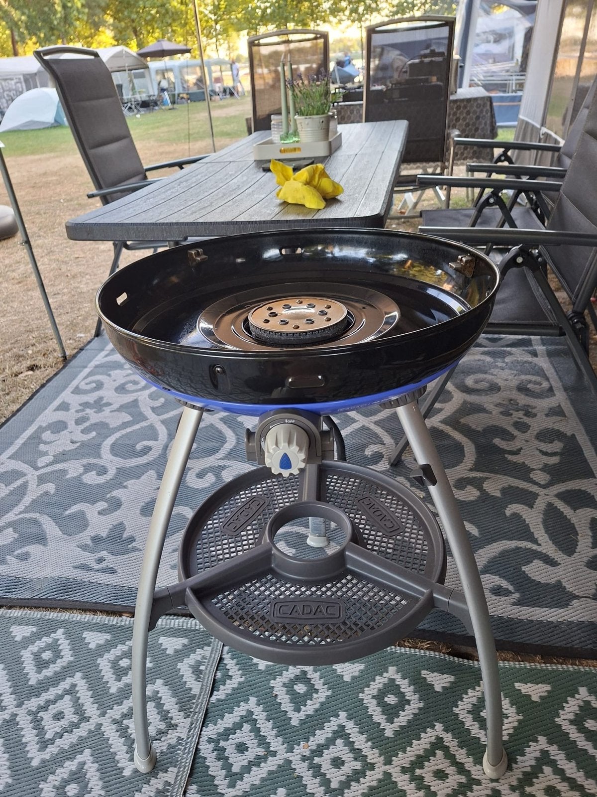Cadac Dometic Carri Chef 50 BBQ/Skottelbraai net als nieuw, Tuin en Terras, Barbecue-accessoires, Ophalen, Zo goed als nieuw