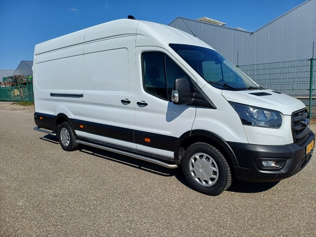 Ford Transit GB 350 L4h3 Tdci 105pk RWD 2022 Wit, Auto's, Bestelauto's, 1995 cc, Euro 6, 4 cilinders, Wit