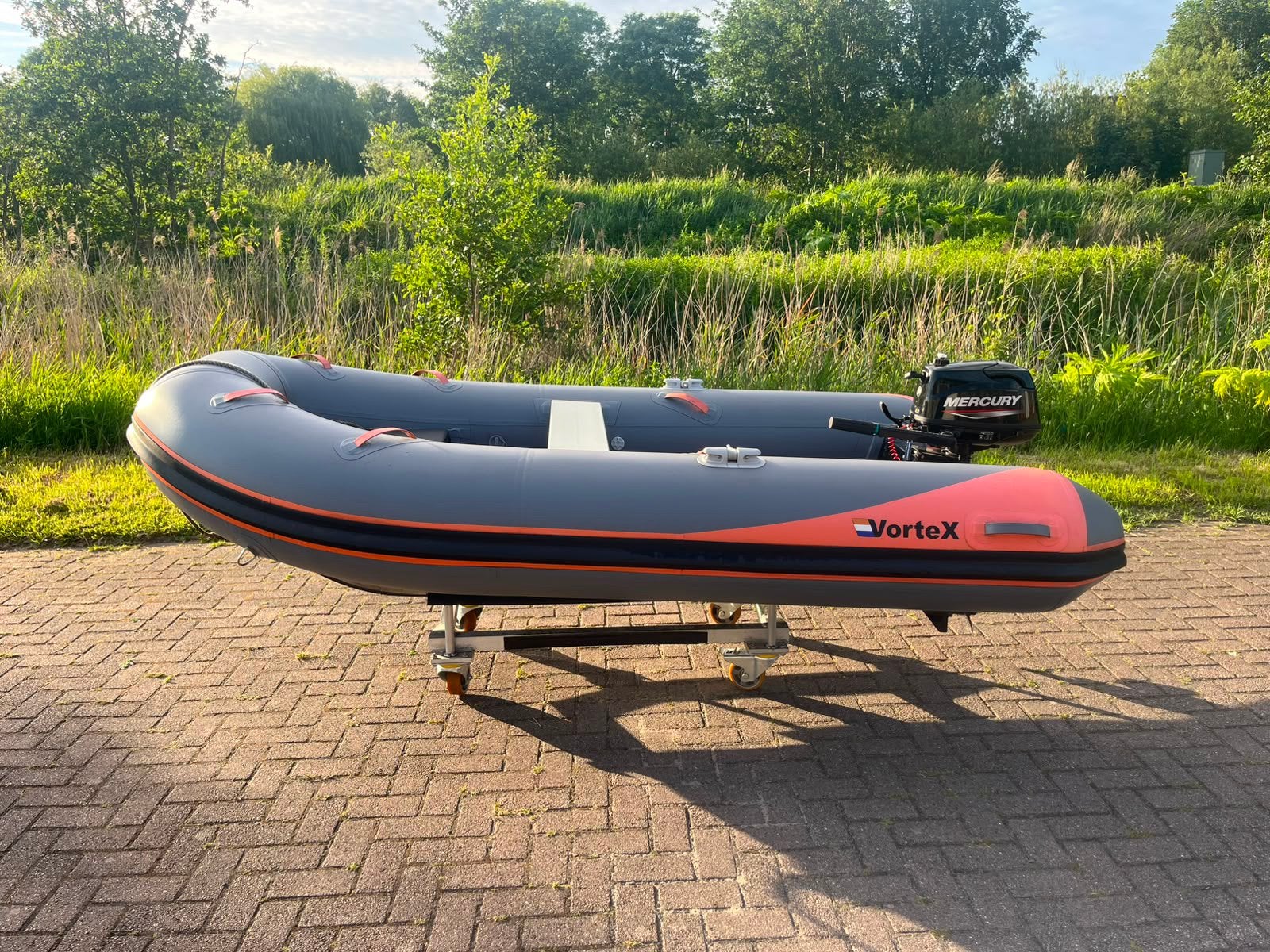 Zeer nette Vortex 3.10m alu rib 2021!, Watersport en Boten, Rubberboten, Ophalen, Aluminium, Vortex, Zo goed als nieuw