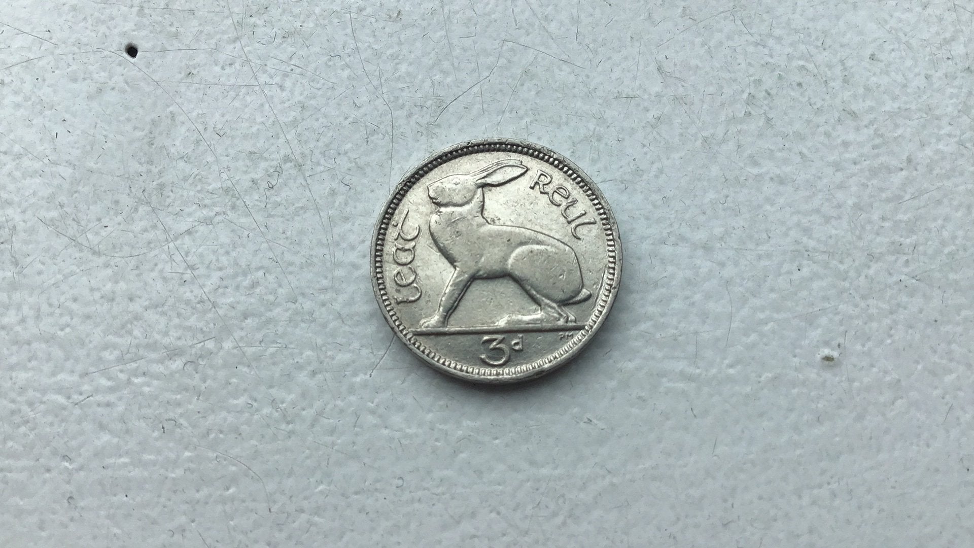 Ierland mooie 3 pence 1934., Ophalen of Verzenden, Overige landen
