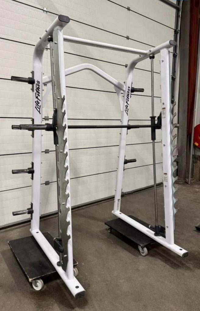Life Fitness Smithmachine, Sport en Fitness, Fitnessmaterialen, Ophalen, Gebruikt, Overige typen