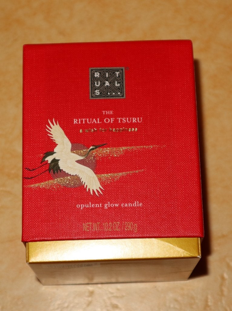 RITUALS The Ritual of Tsuru Candle, geurkaars 290 g nieuw!, Nieuw, Ophalen of Verzenden, Glas, Rituals