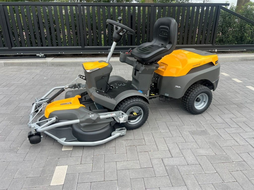 Stiga Park 500 WX frontmaaier + 110 combi pro Q plus maaidek, Tuin en Terras, Ophalen, Stiga, Nieuw, Mulchfunctie