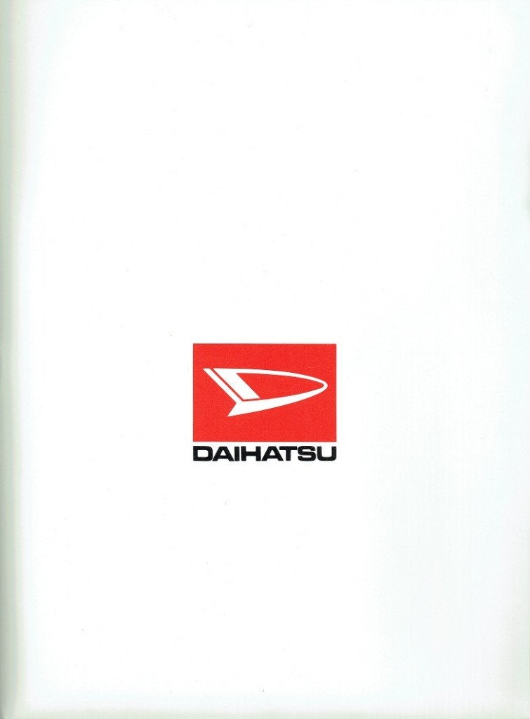 Persmap Daihatsu modellen (1985), Verzenden, Gelezen, Overige merken