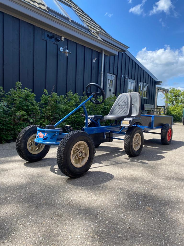 MAMMOET SKELTER + AANHANGWAGEN, Ophalen, Zo goed als nieuw, Mammoet, Duozit
