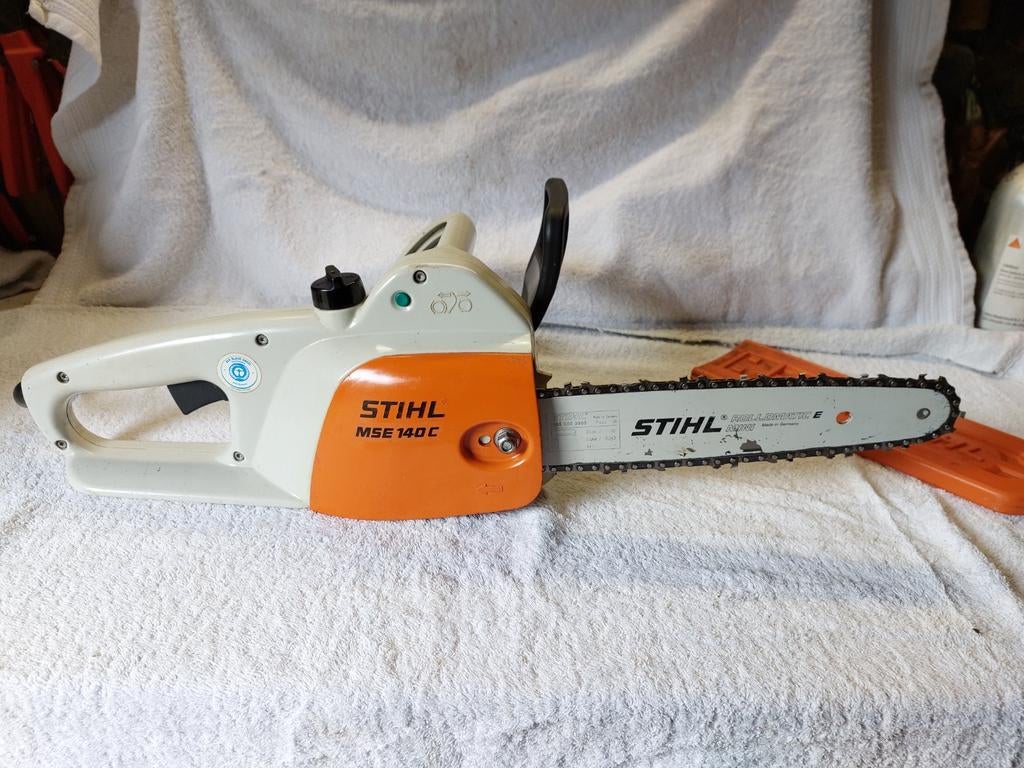 Sthil elektrische kettingzaag. MSE 140C, Tuin en Terras, Hand-tuingereedschap, Ophalen of Verzenden, Gebruikt