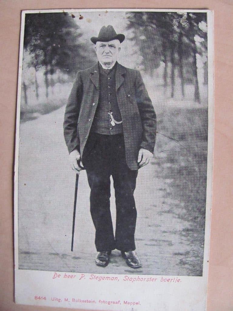 Staphorst, Stegeman, Staphorster boer, Ophalen of Verzenden, Voor 1920, Overijssel