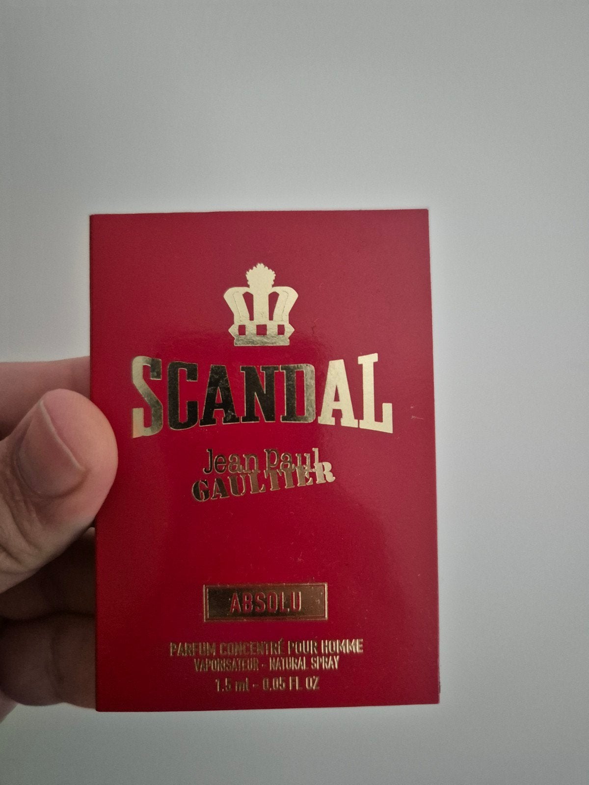 Jean Paul Gaultier Scandal Absolu Parfum Sample 1.5ml, Ophalen of Verzenden