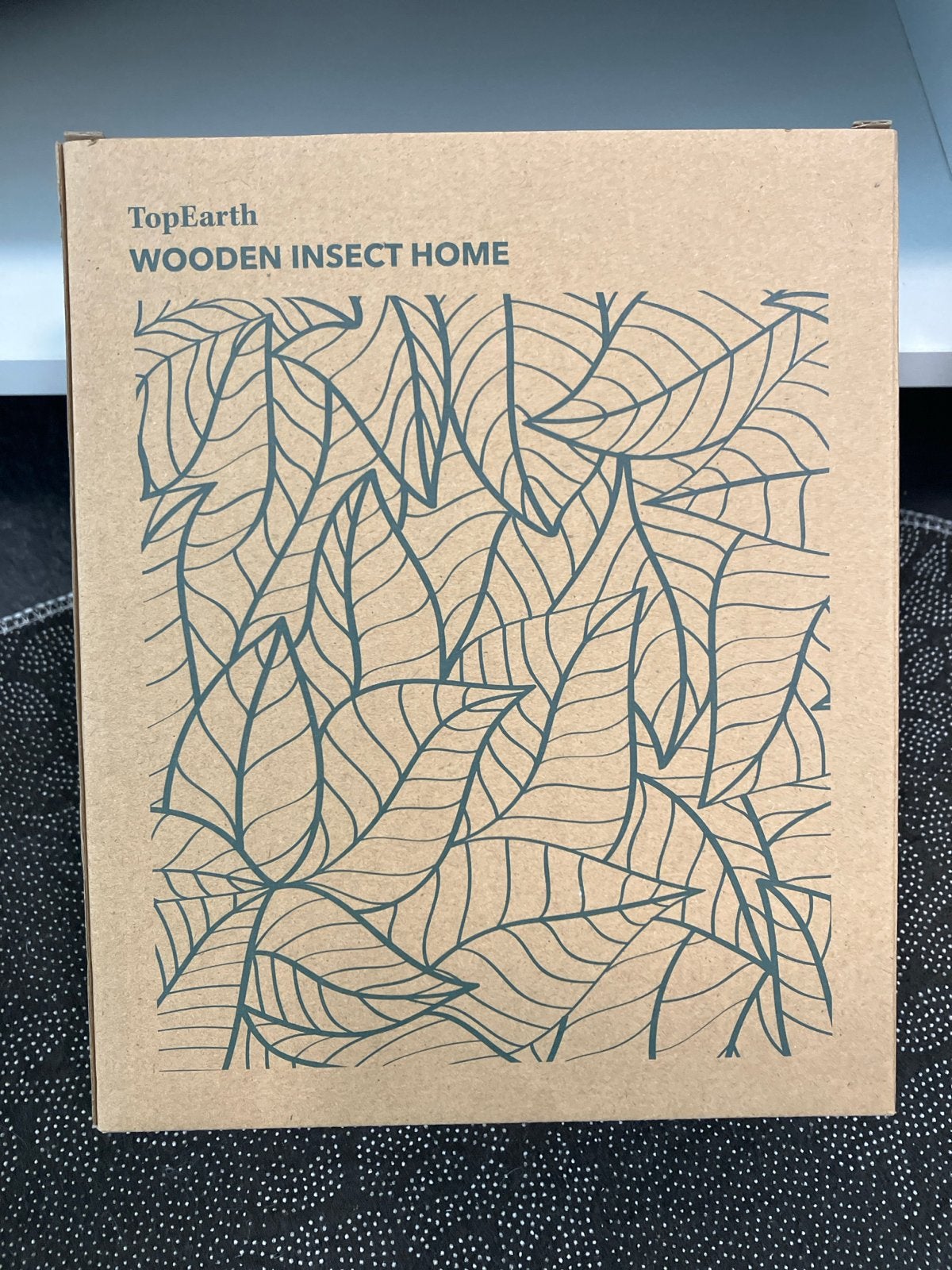 TopEarth Houten Insectenhotel - Nieuw in doos, Ophalen of Verzenden, Nieuw