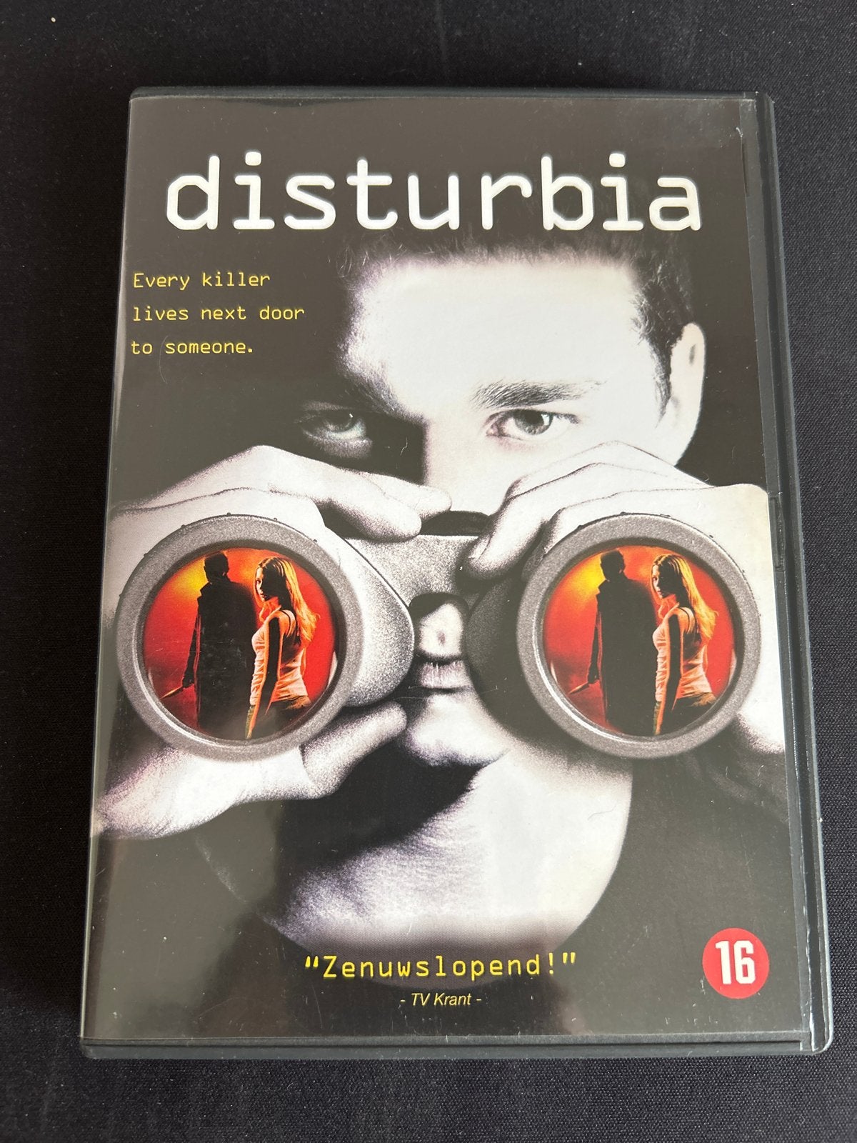 Disturbia DVD - Spannende thriller met Shia LaBeouf, Psychologische thriller, Vanaf 16 jaar, Nederlands, Ophalen of Verzenden