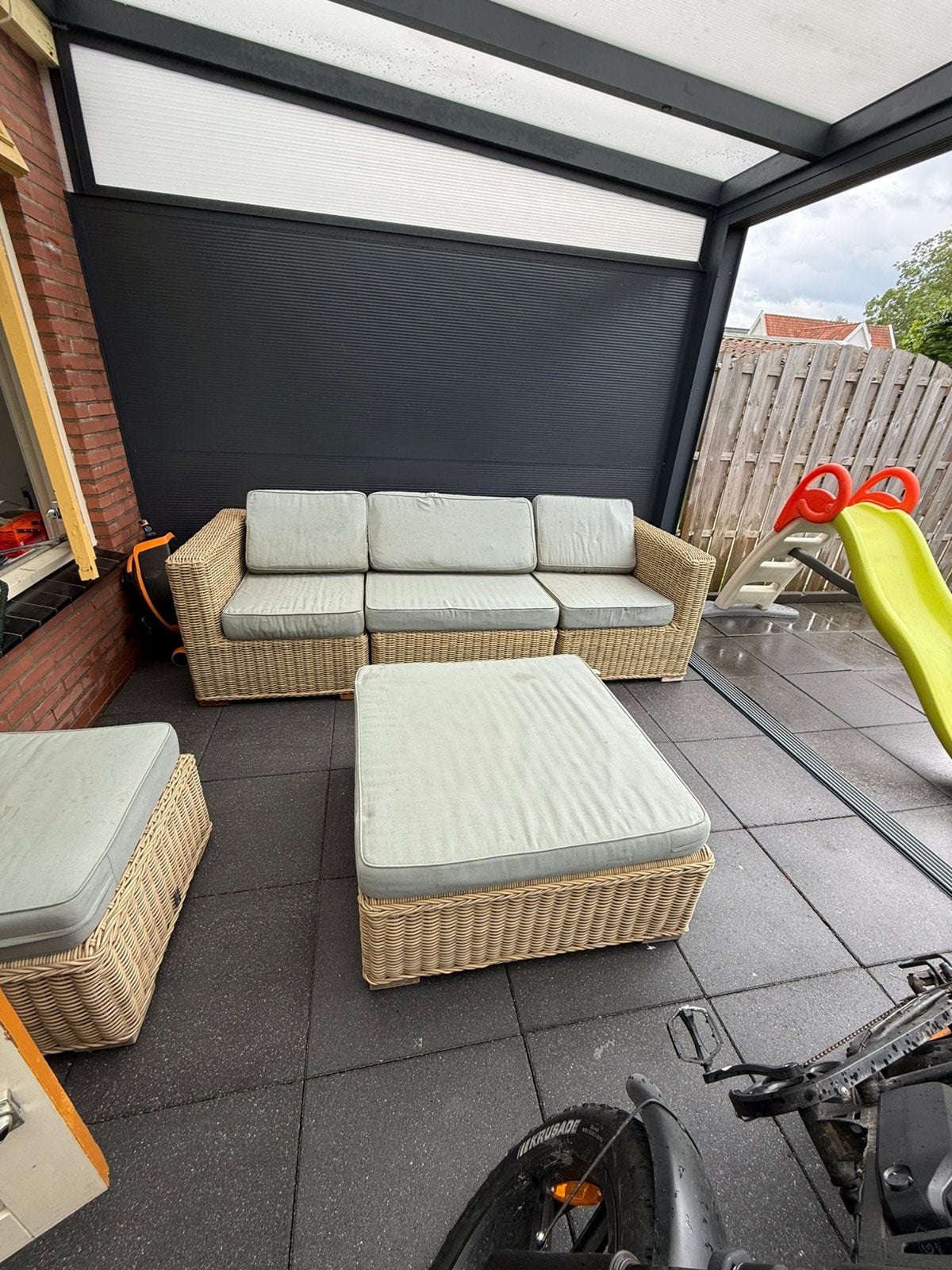 Complete loungeset van beach 7, Tuin en Terras, Ophalen, Overige materialen, Zo goed als nieuw, Loungeset