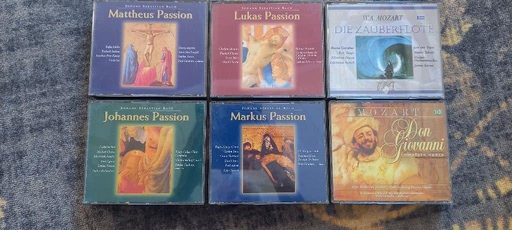 6 dubbel cd's klassieke muziek, Cd's en Dvd's, Ophalen, Classicisme, Zo goed als nieuw, Overige typen