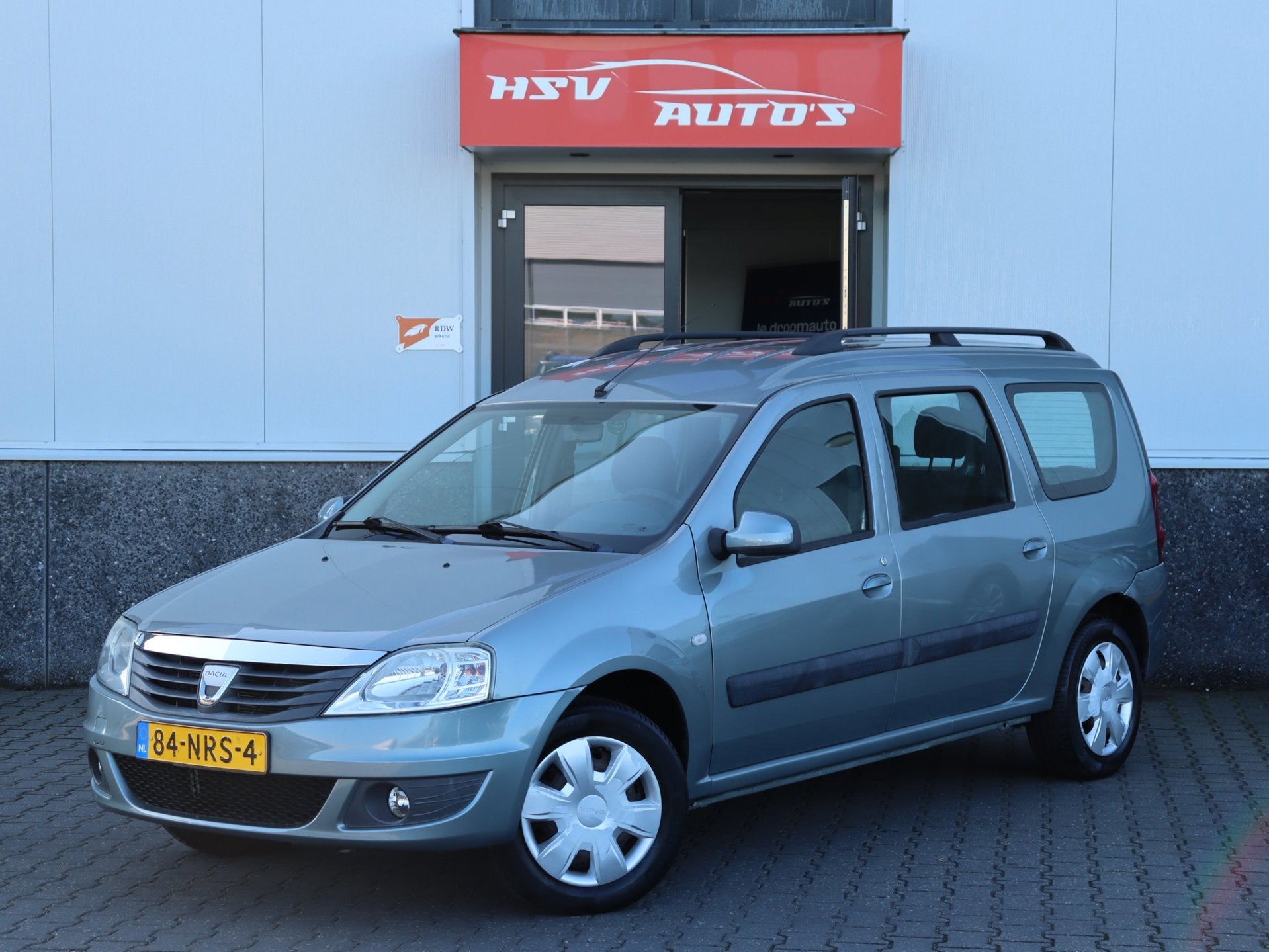 Dacia Logan MCV 1.6-16V Lauréate airco cruise *124.000km*, Auto's, Gebruikt, 4 cilinders, Elektrische ramen, Origineel Nederlands